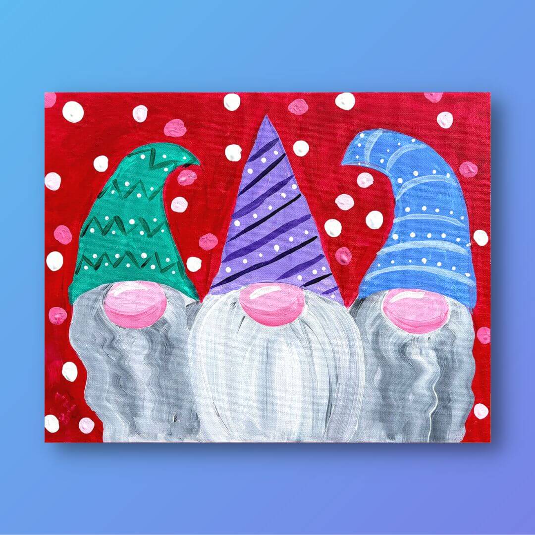 I Gnome You Holiday Art Kit - Artsy Rose Academy