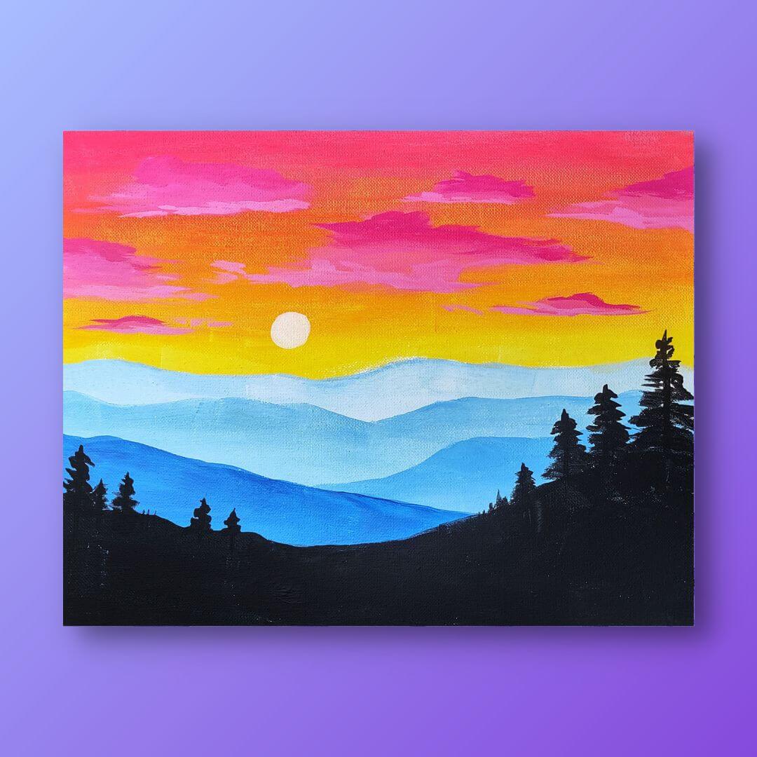 Smoky Mountain Painting Kit