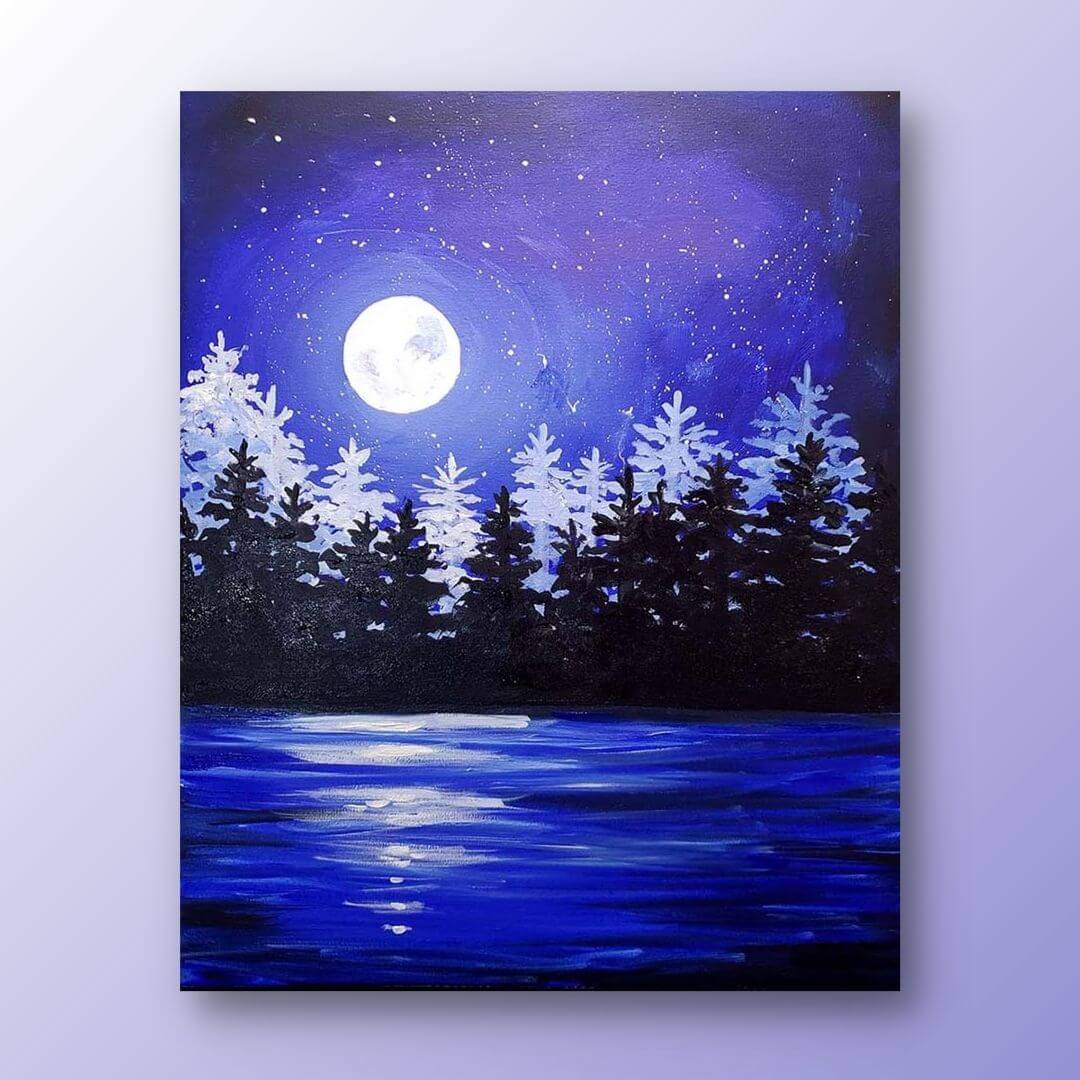 blue moon art