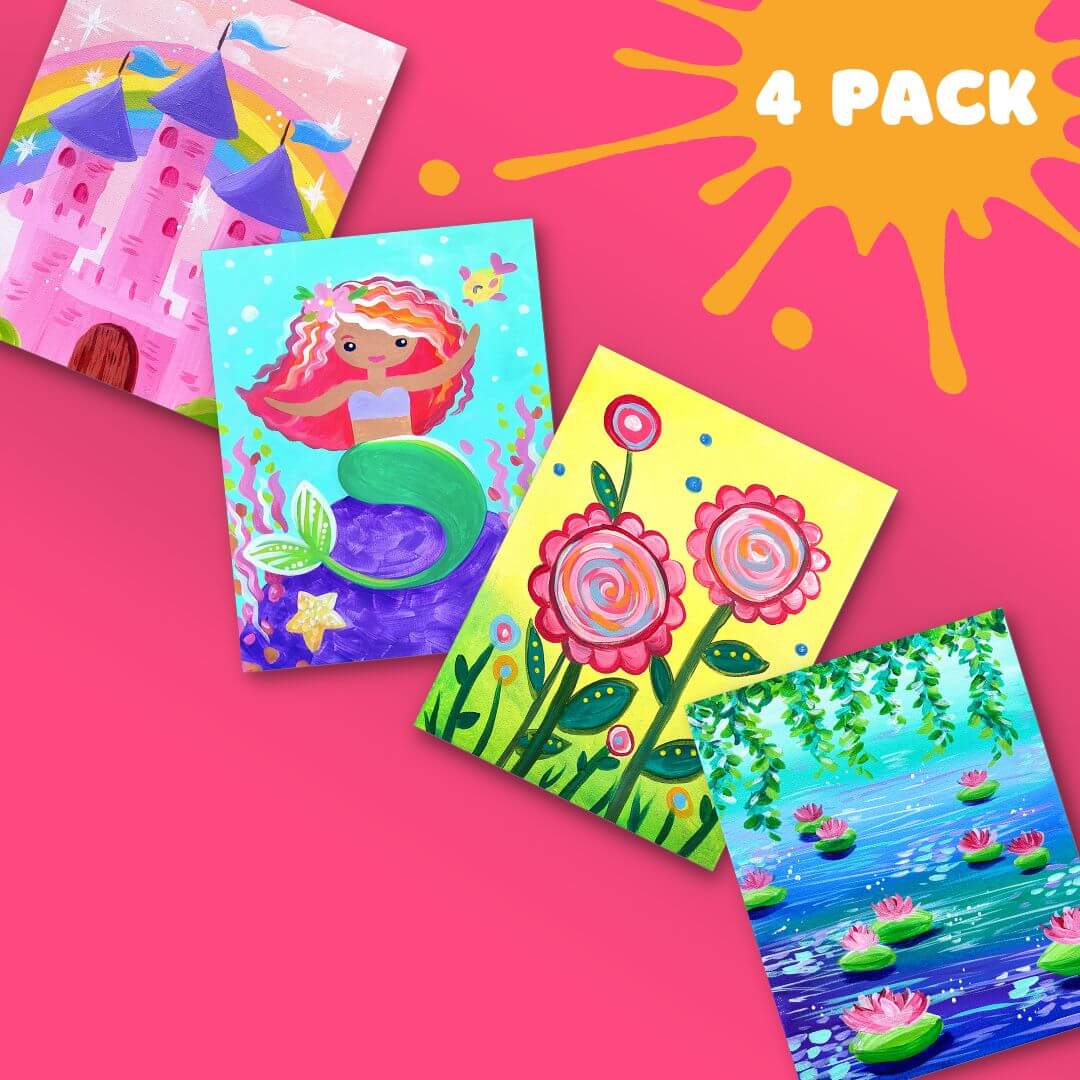 Fantastic Fairytale Acrylic Painting Bundle – Painting to Gogh