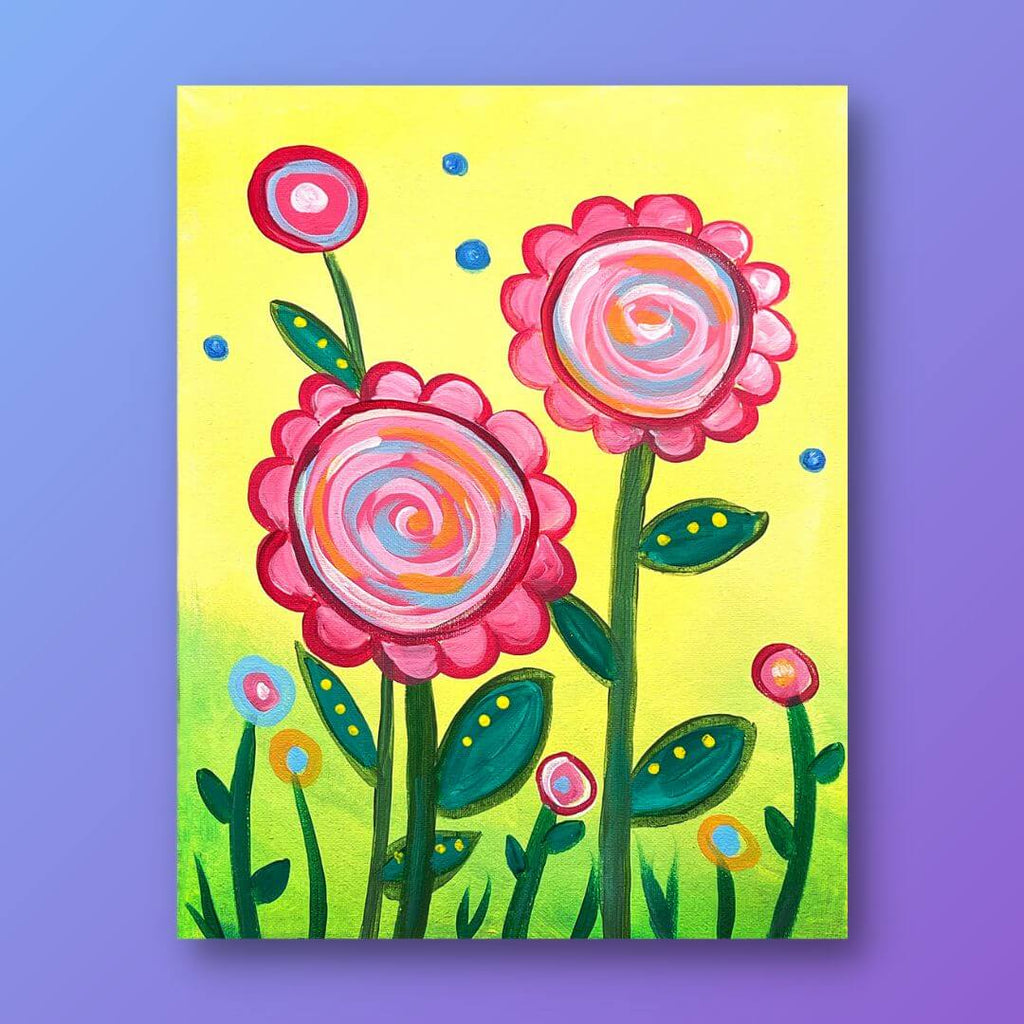 My Flower Garden Kids Painting Kit – Painting to Gogh