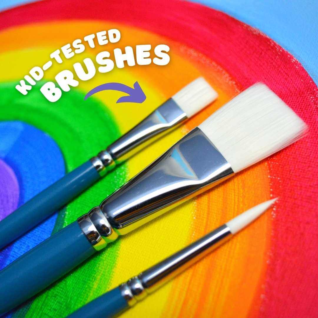 Colorful Turtle — Brush Crushh Paint & Sip