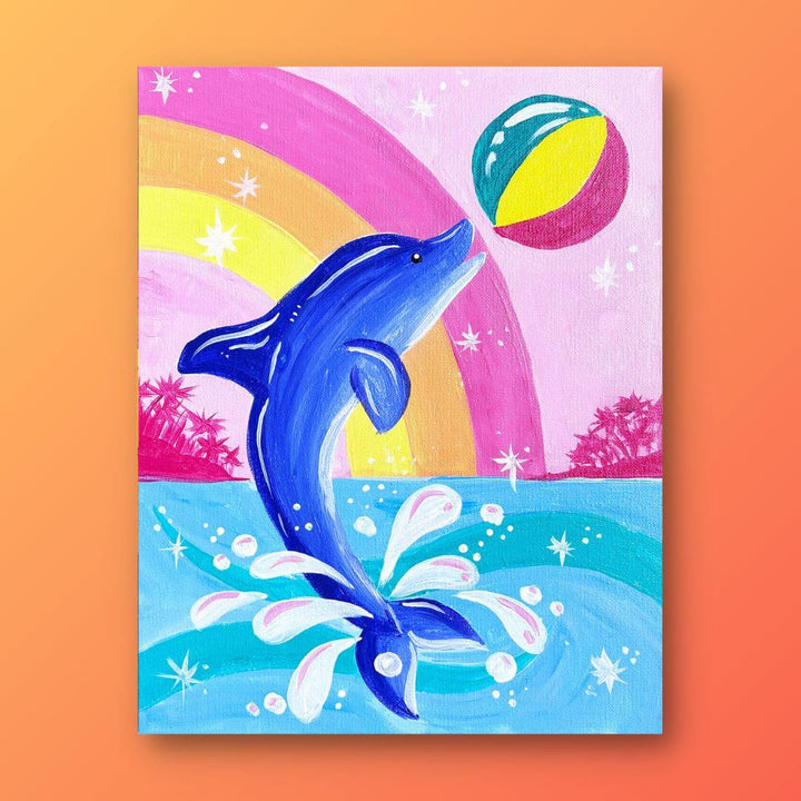 Cheapest Dolphin painting