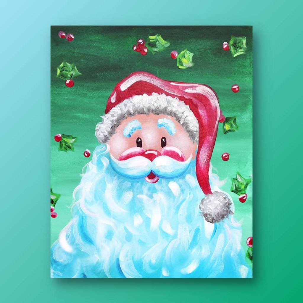 Santa Face Painting Kit