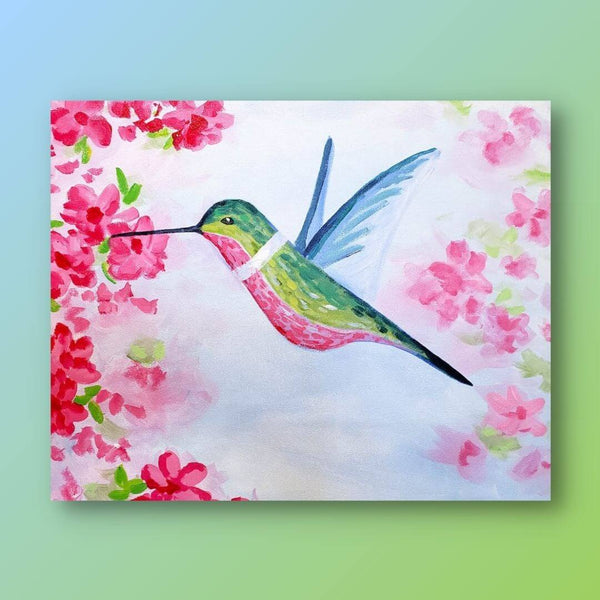 Hummingbird Original hotsell Acrylic Painting, Hummingbird wall art, Hummingbird art, Hummingbird gift, bird painting, bird art, baby hummingbird