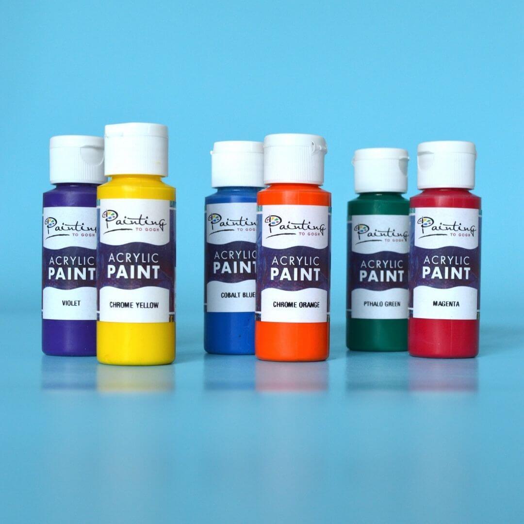 Acrylic Paint Kit 12 Colors Acrylic Paint Set Acrylic Paint Sets